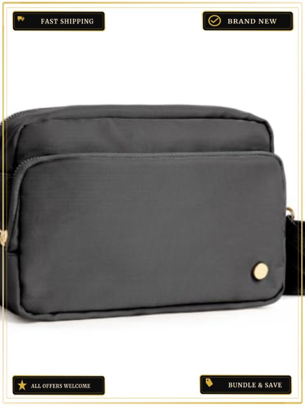 Anti Theft Crossbody Bag for Women Slash Resistant RFID Blocking Travel Purse
